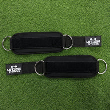 Load image into Gallery viewer, Ankle Straps - 2 Per Pack - One Size Fit - Premium Padded Cuffs for Glute Kickbacks &amp; Cable Exercises
