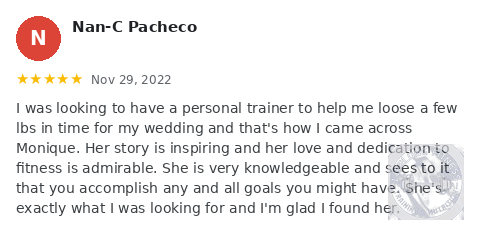 Nan-C Pacheco Google review