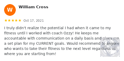 William Cross Google review