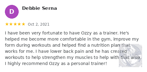 Debbie Serna Google review
