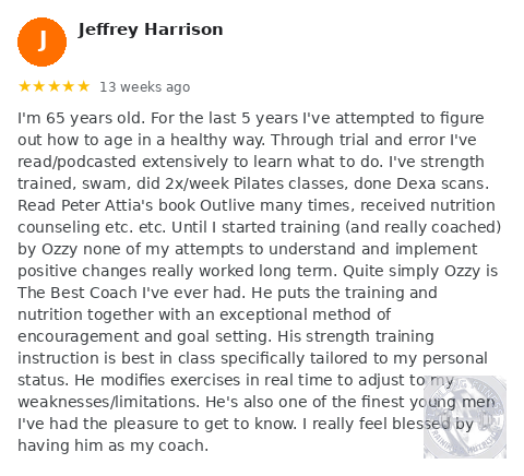 Jeffrey Harrison Google review