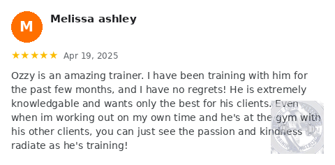 Melissa ashley Google review