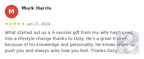 Mark Harris Google review