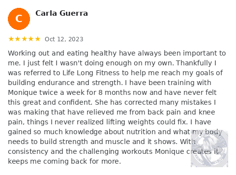 Carla Guerra Google review