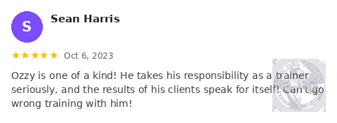 Sean Harris Google review