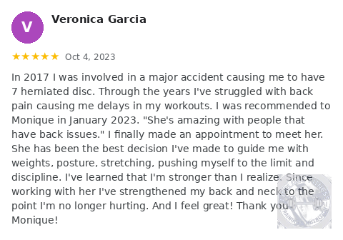 Veronica Garcia Google review